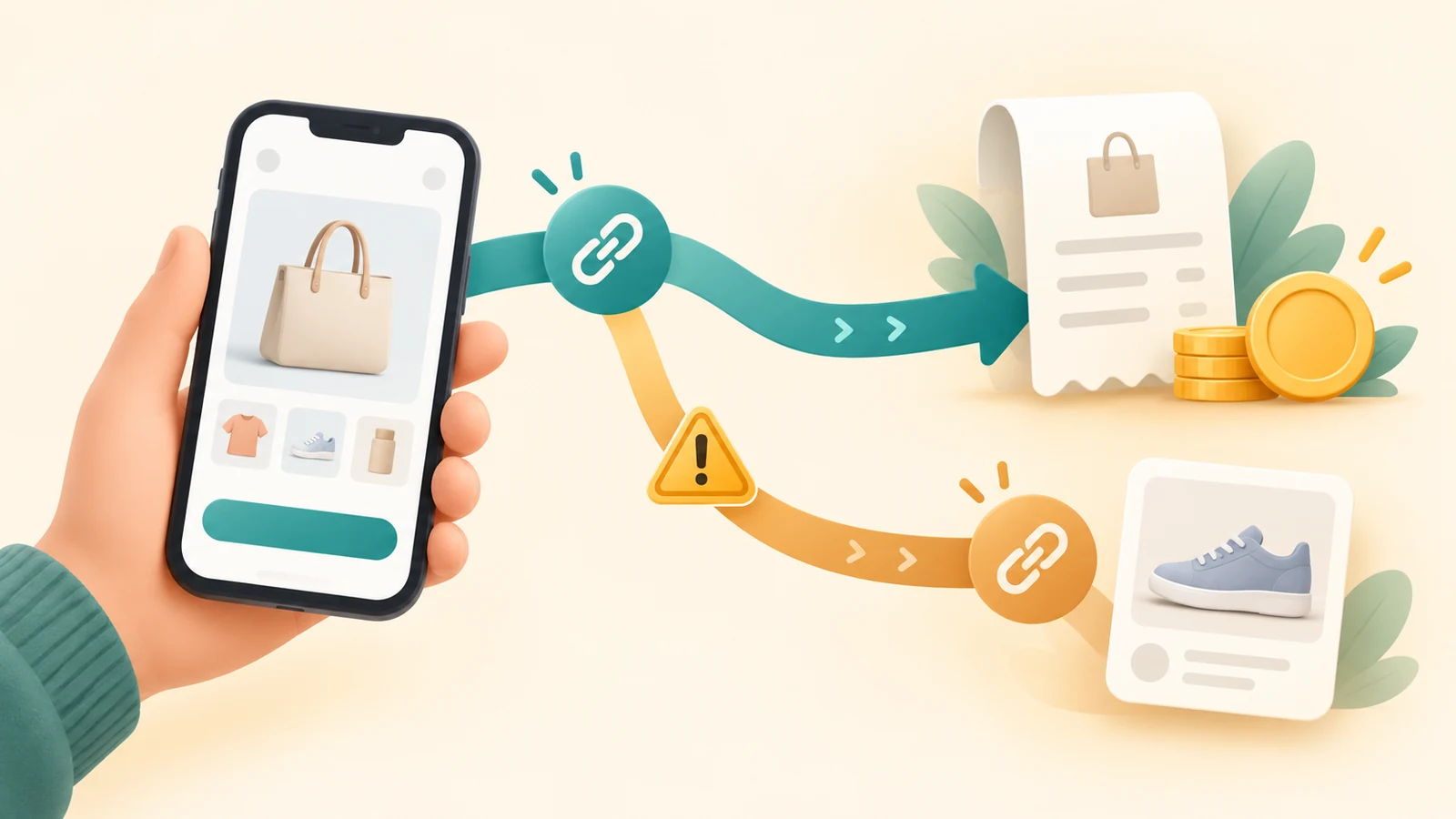 Đã mở link Shopee nhưng đơn tính cho KOL khác: cần kiểm tra gì?