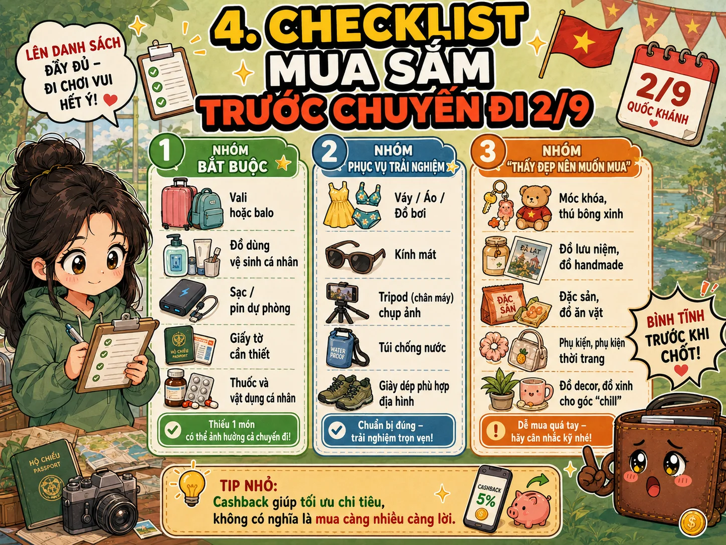 Du lịch 2/9/2026: Đi đâu, chuẩn bị gì để vừa vui vừa tiết kiệm? - ảnh 4