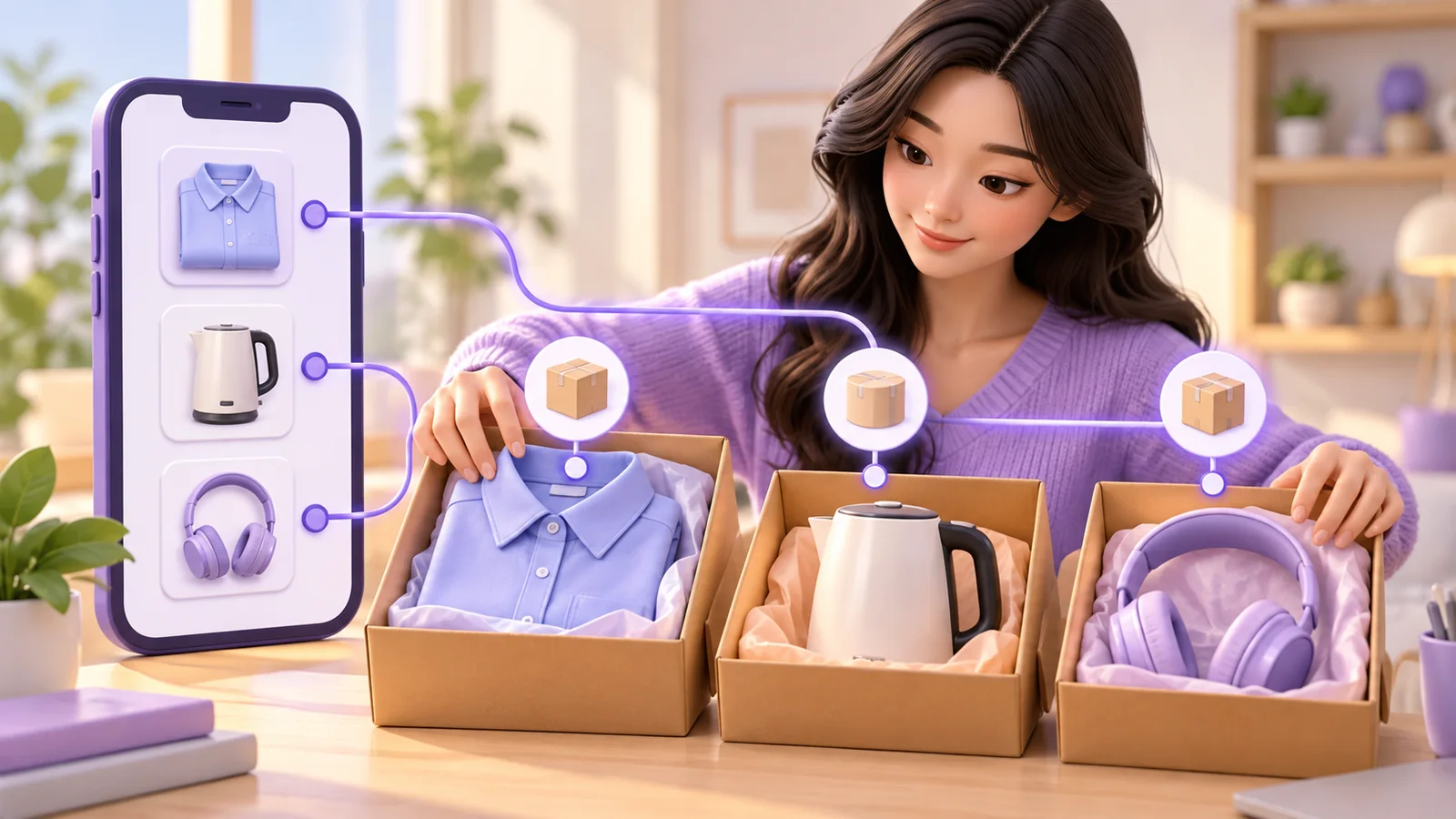 Mua nhiều sản phẩm trong một giỏ Shopee, TikTok Shop: kiểm tra hoàn tiền từng món