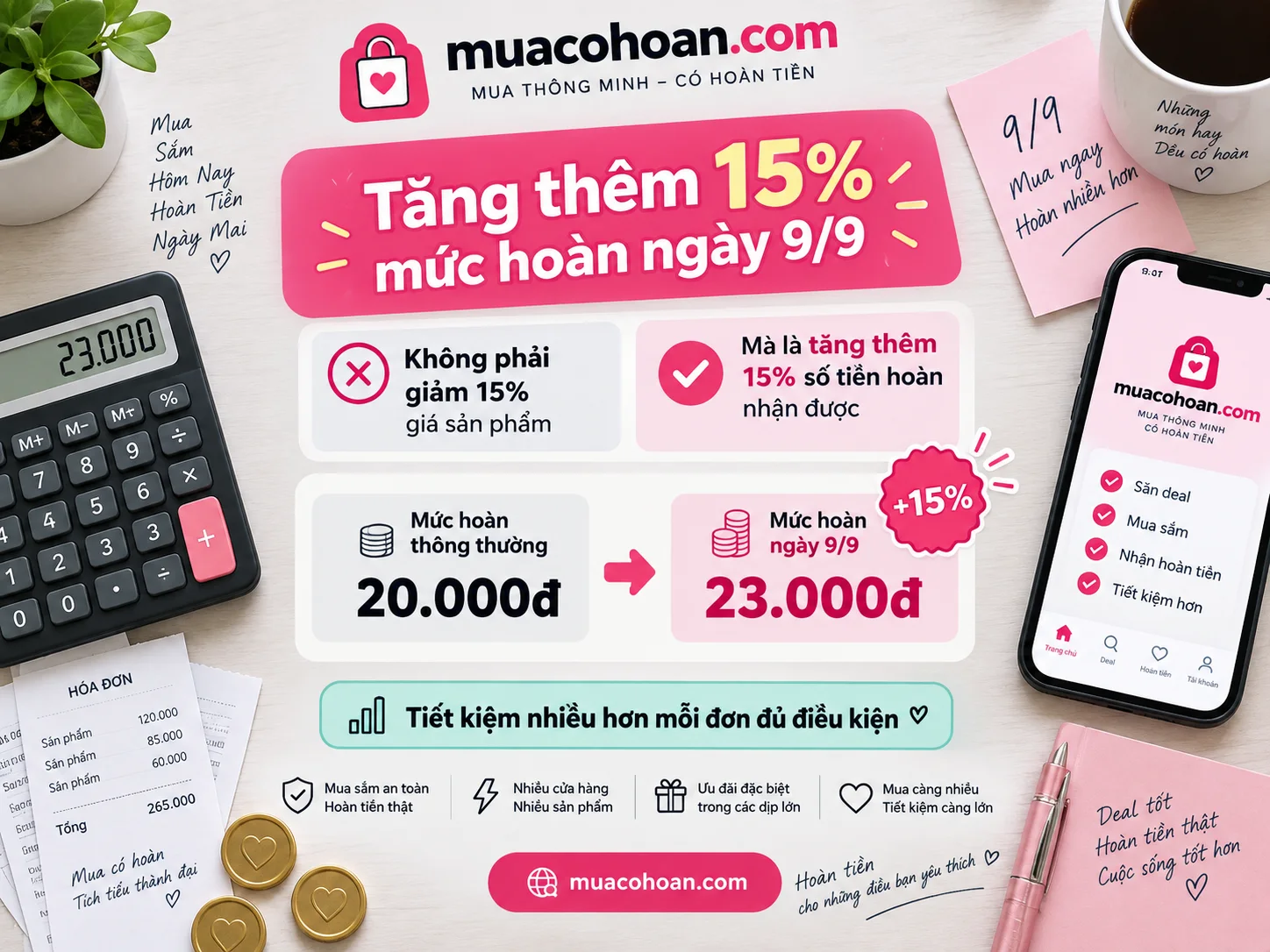 TikTok Shop 9/9: Mua Có Hoàn tăng thêm 15% mức hoàn – Săn sale tiết kiệm hơn - ảnh 2